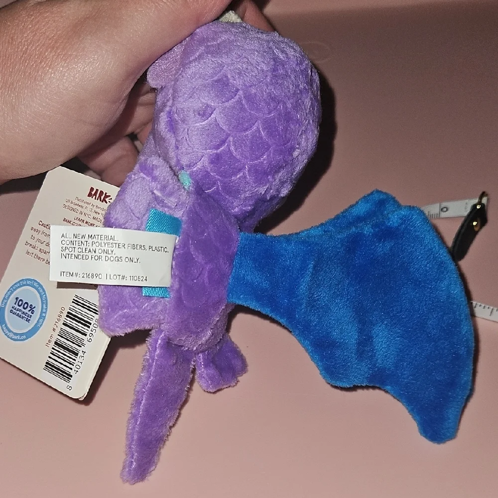 Purple Dragon Plush Toy